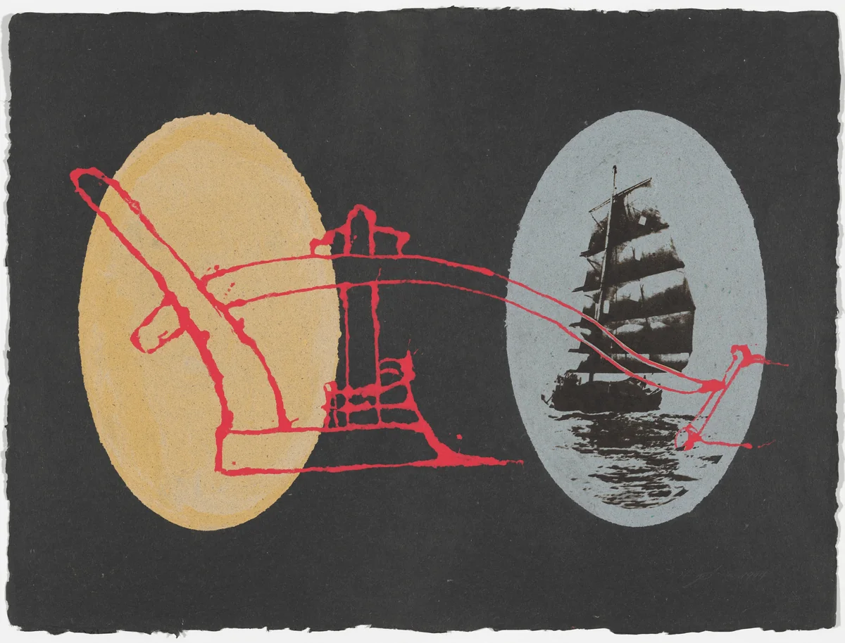 Untitled by Hung Liu, print, 1994