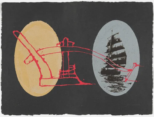 Untitled by Hung Liu, print, 1994