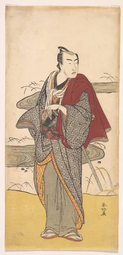 The Actor Matsumoto Koshiro 4th as a Man by Katsukawa Shunkō (勝川春好), print, 1770-1790