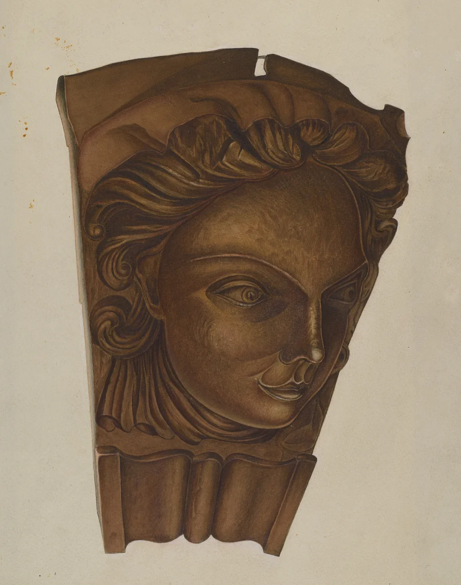 Figurehead by Robert Pohle, index of american design, 1937
