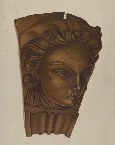 Figurehead by Robert Pohle, index of american design, 1937