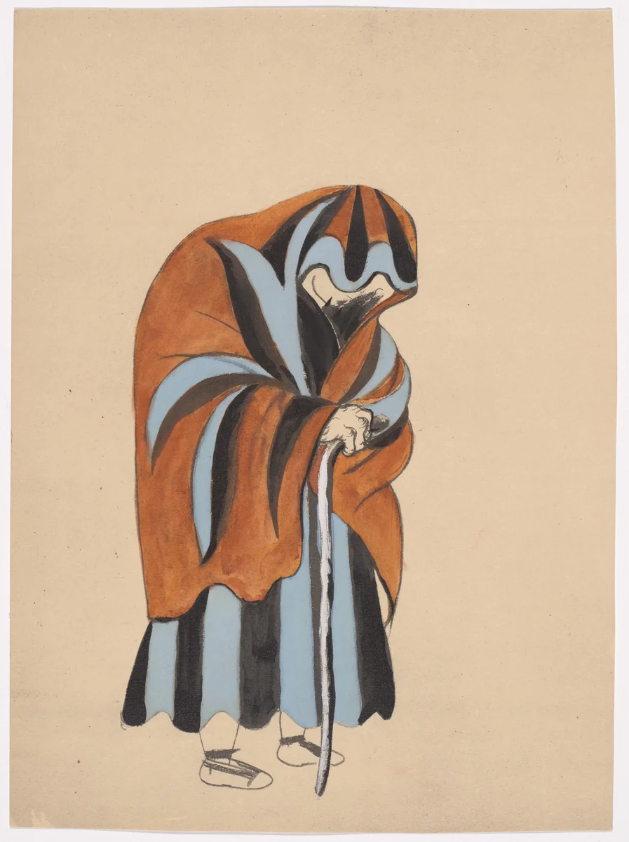 Costume design for the ballet Le Tricorne by Pablo Picasso, illustrated book, 1920