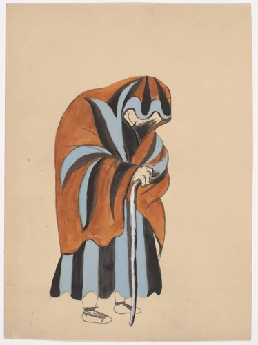 Costume design for the ballet Le Tricorne by Pablo Picasso, illustrated book, 1920