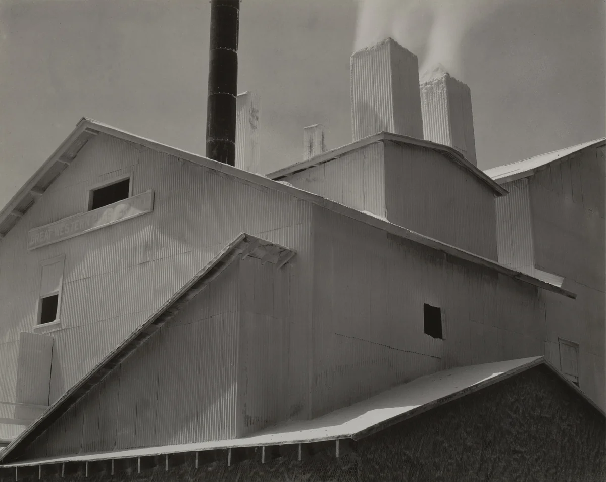 Plaster Works, Los Angeles by Edward Weston, photograph, 1925