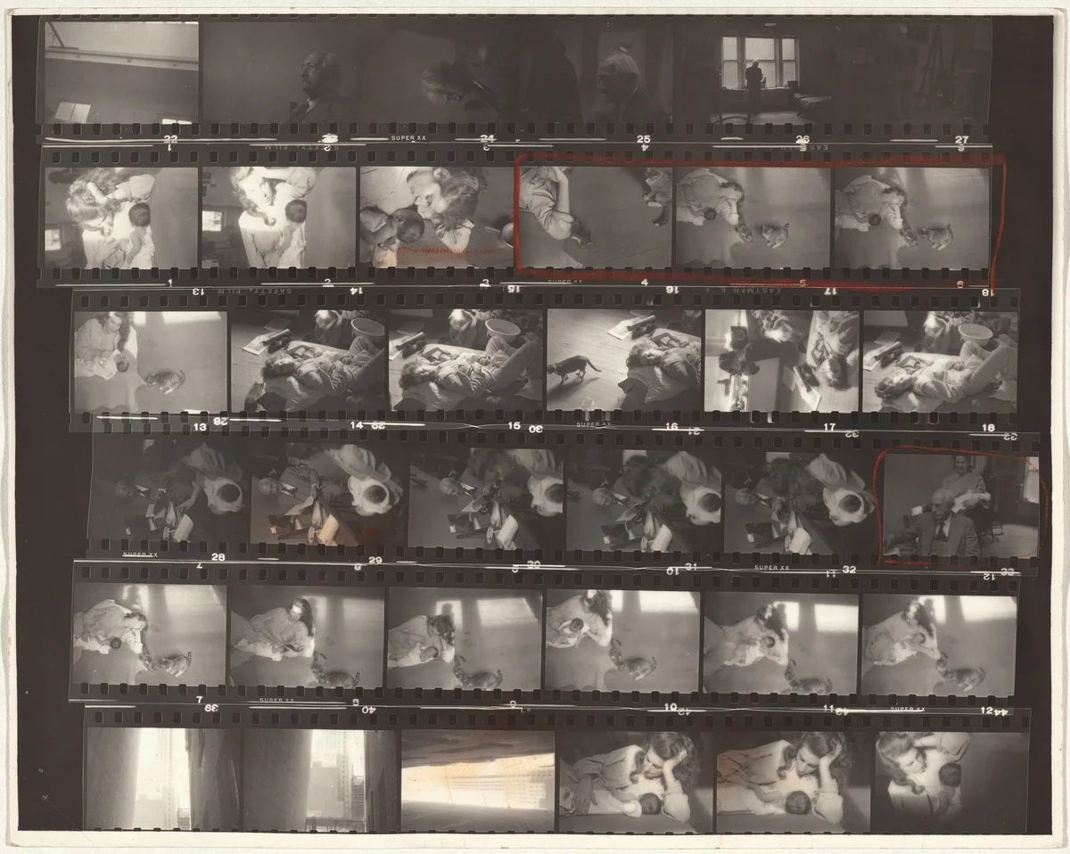 My Family/New York--Children and family 1A/Lines of My Hand 17/Black White and Things 13 by Robert Frank, photograph, 1951