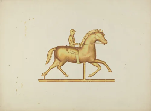 Metal Weather Vane by Frances Cohen, index of american design, 1940