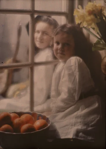 Portrait of the Misses Sawyer by Edward Steichen, photograph, 1914
