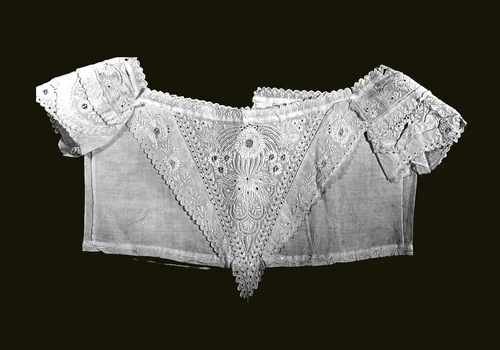 Yoke (For Child's Dress) by United States Maryland Baltimore, textile, 1890