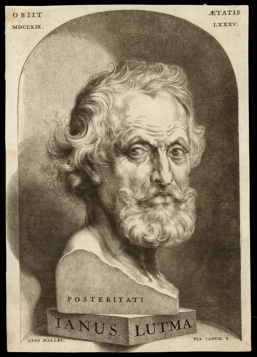 Father Lutma by Janus Lutma, print, 1669-1681