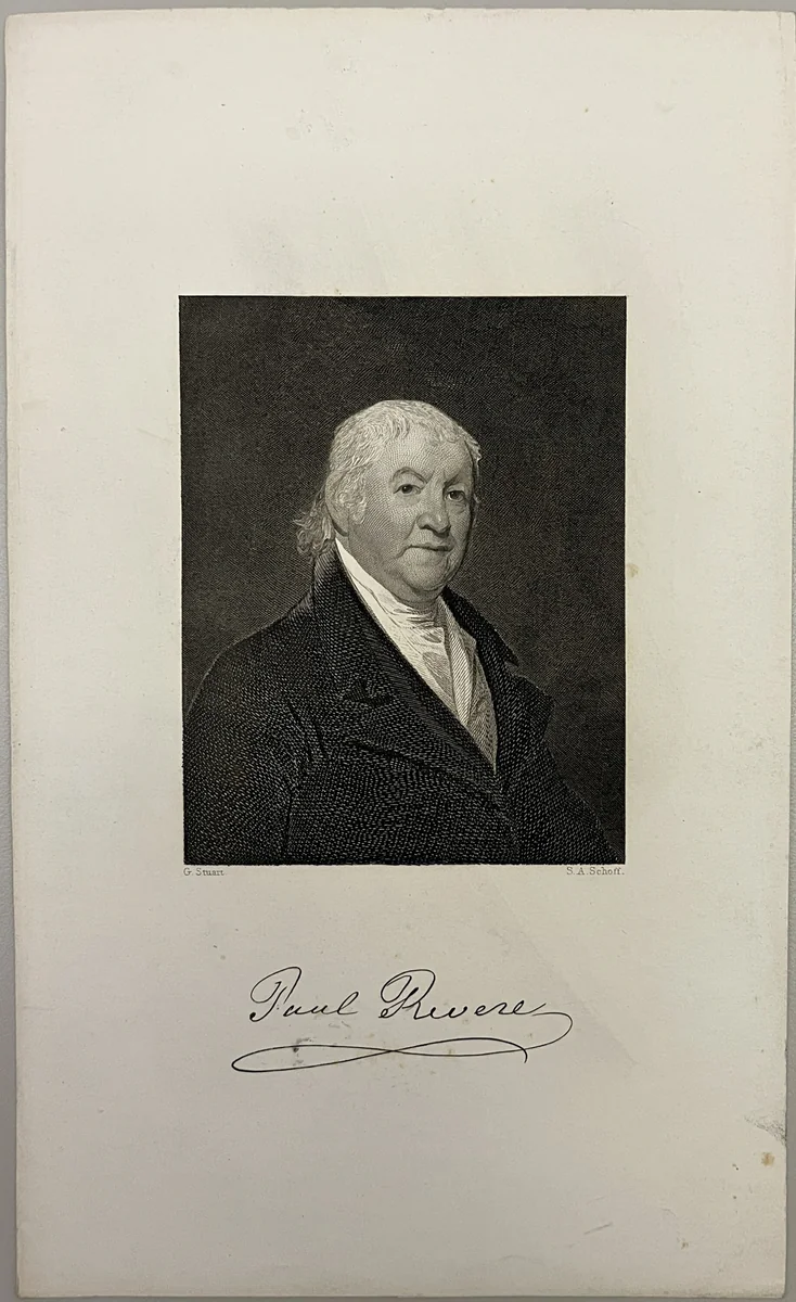 Paul Revere by Stephen Alonzo Schoff, other, 1838-1904