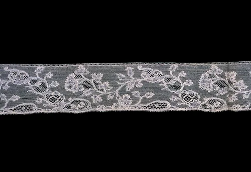 Border by Belgium, Flanders, Mechlin, textile, 1750-1759