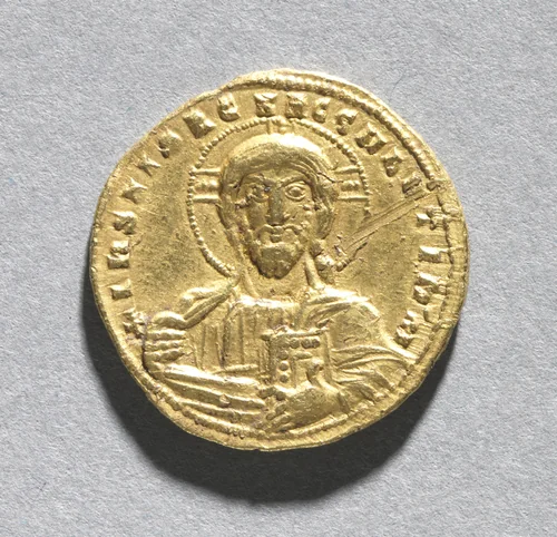 Nomisma with Nicephorus II Phocas (obverse) by Unknown, metalwork, 963-969