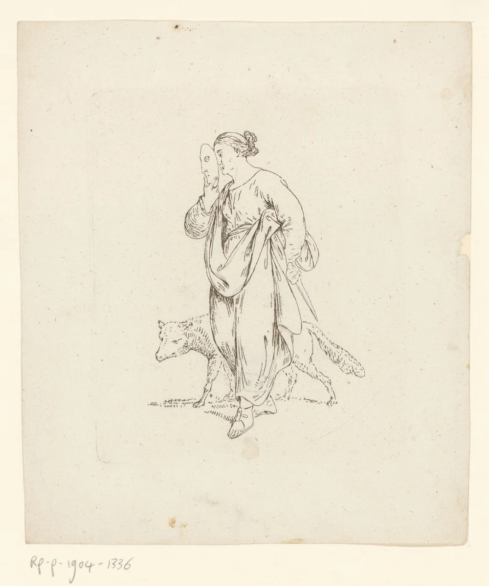 Allegorie van de kwaadaardigheid by Bernhard Rode, print, 1788