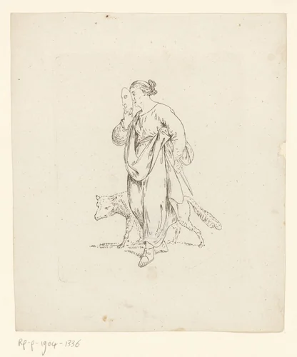 Allegorie van de kwaadaardigheid by Bernhard Rode, print, 1788