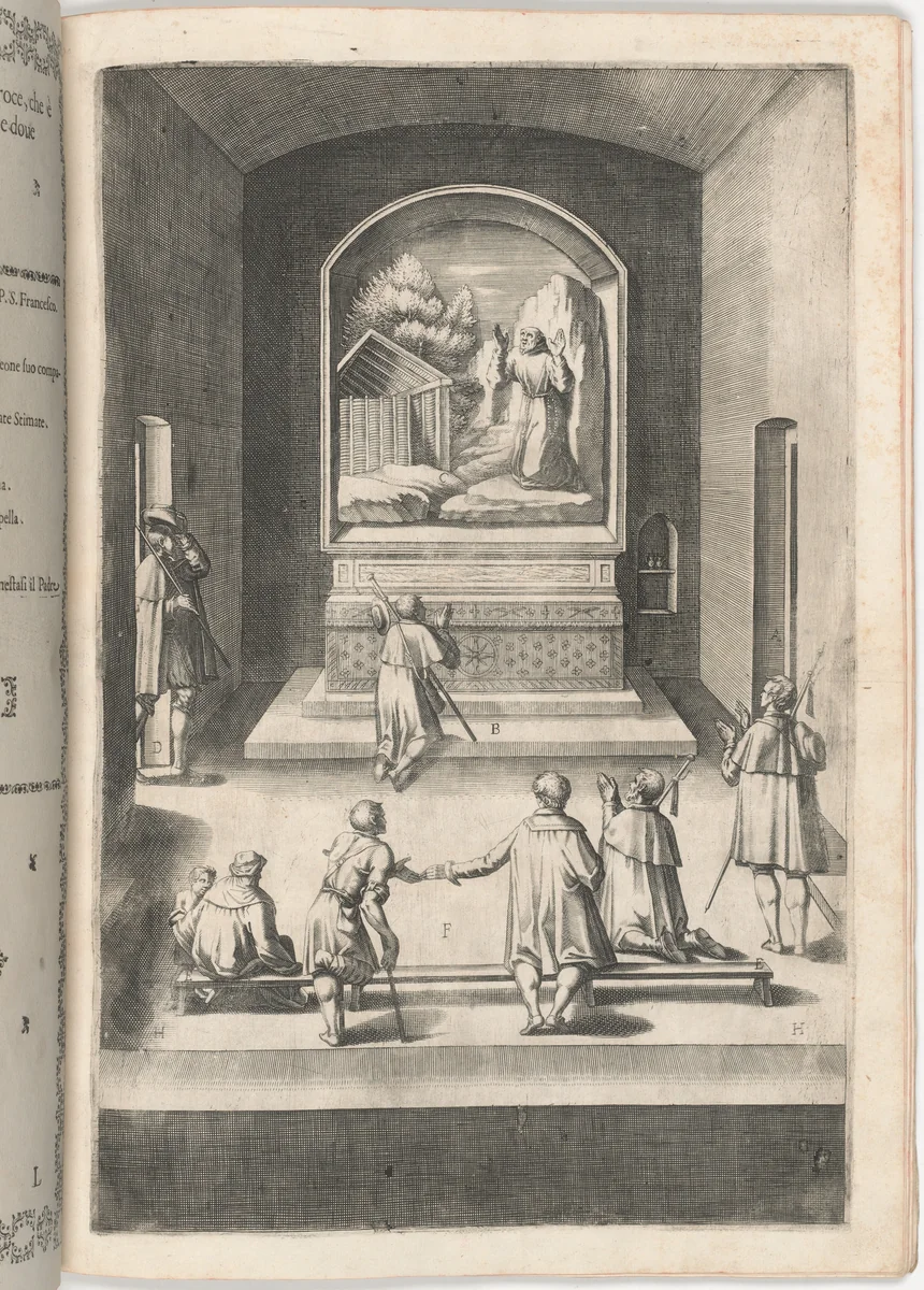 Chapel of the Cross (Cappella della Croce) [plate L] by Jacopo Ligozzi
Domenico Falcini
Lino Moroni, print, 1612