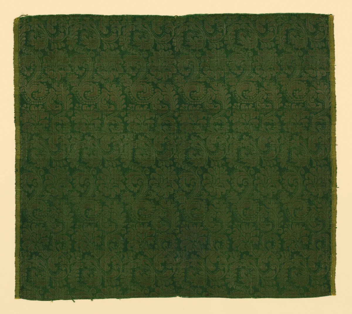 Panel by Italy, textile, 1601-1700