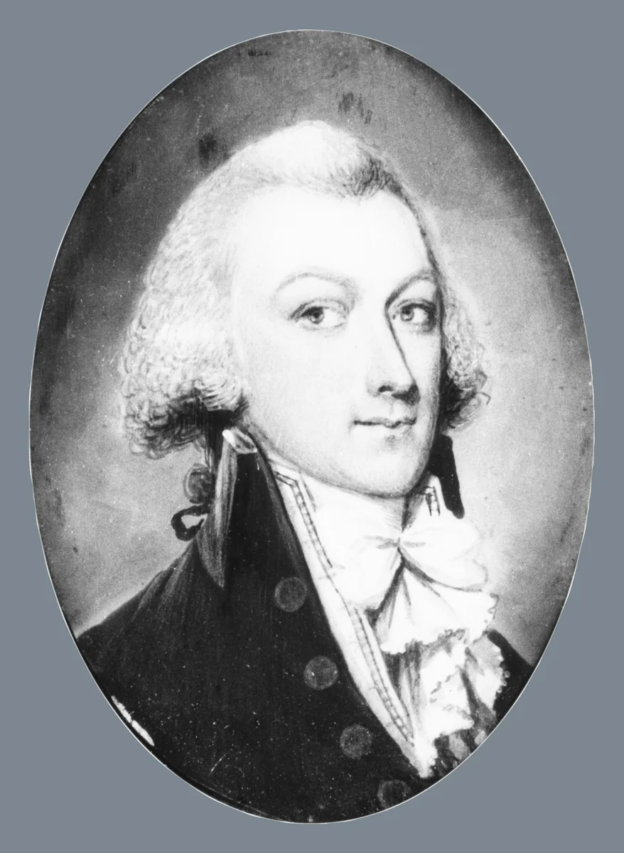 Pierre Van Cortlandt Jr. by Archibald Robertson, artwork, 1792-1795