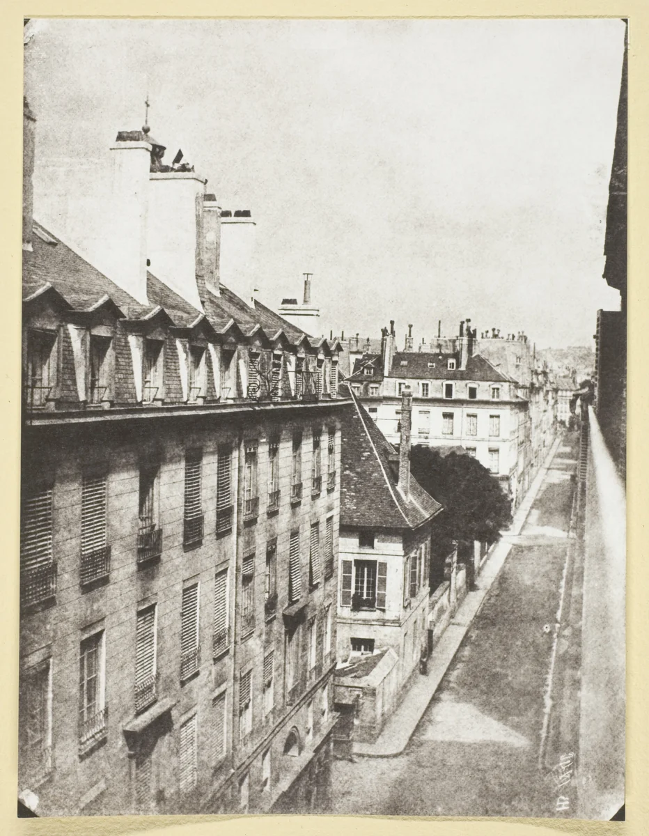 Rue Cambon by Hippolyte Bayard, photograph, 1846