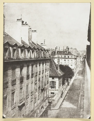 Rue Cambon by Hippolyte Bayard, photograph, 1846