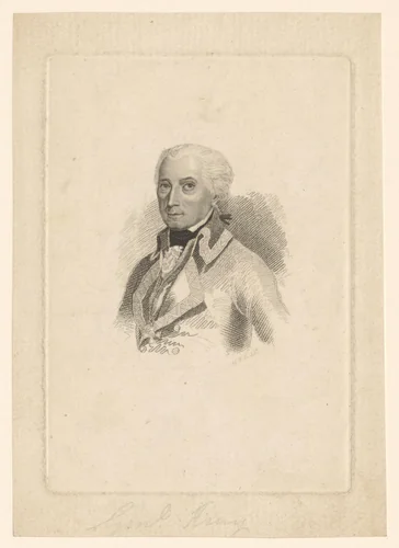 Portret van Paul Kray by Henry Richard Cook, print, 1804-1807