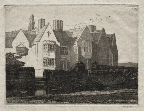 Mortmain by Frederick Landseer Maur Griggs, print