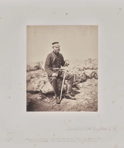 Lord Burghersh, Earl of Westmorland by Roger Fenton, photograph, 1855
