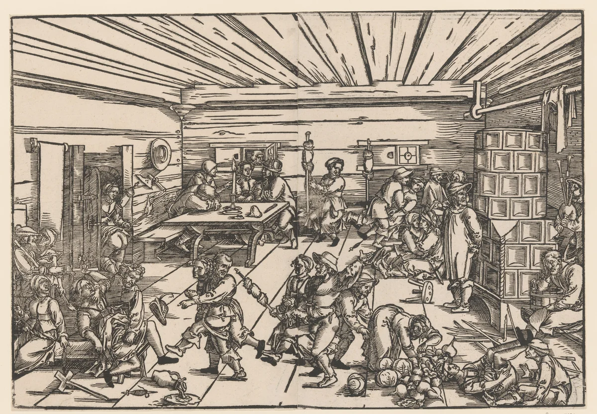 Spinruimte by anonymous, print, 1524