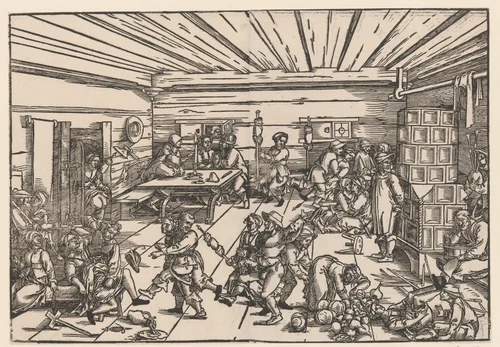 Spinruimte by anonymous, print, 1524