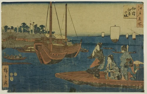 Woodblock Print by Utagawa Hiroshige (歌川広重), print, 1797-1858