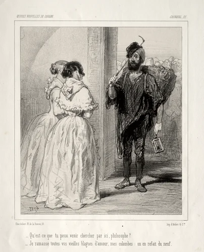 Carnaval by Paul Gavarni, print, 1824-1847