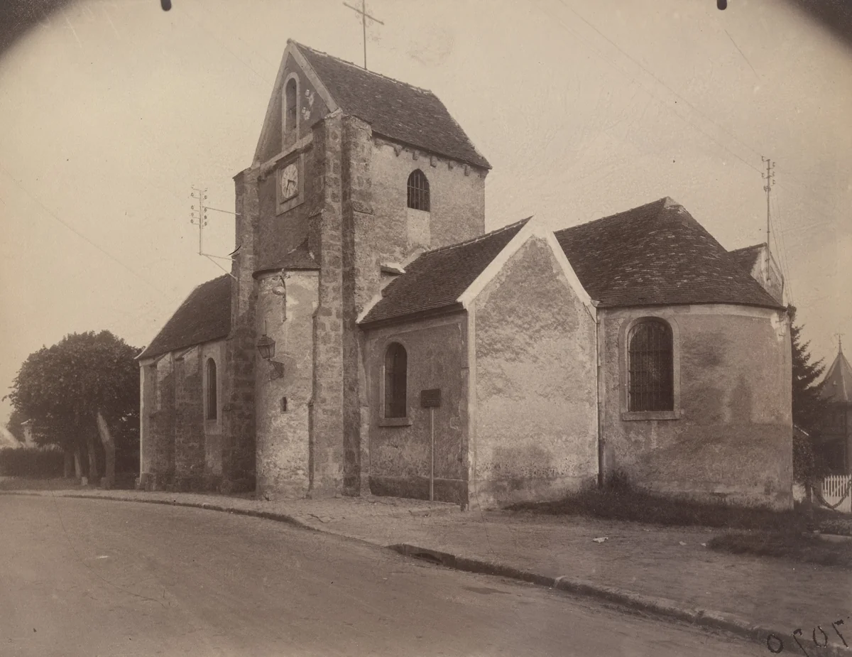 Bures (église) by Eugène Atget, photograph, 1924