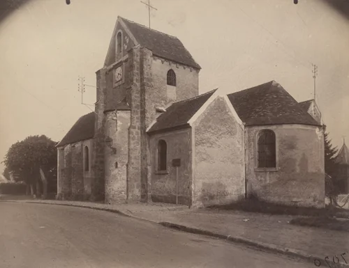 Bures (église) by Eugène Atget, photograph, 1924