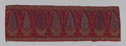 Shawl Border (Pallu) by India Kashmir, textile, 1810-1830