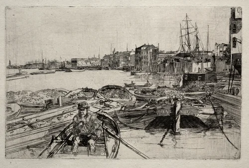 The Pool by James McNeill Whistler, print, 1859