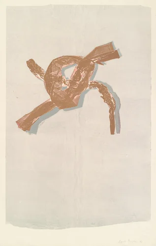 Chicken Fat Knots by Lynda Benglis, print, 1983