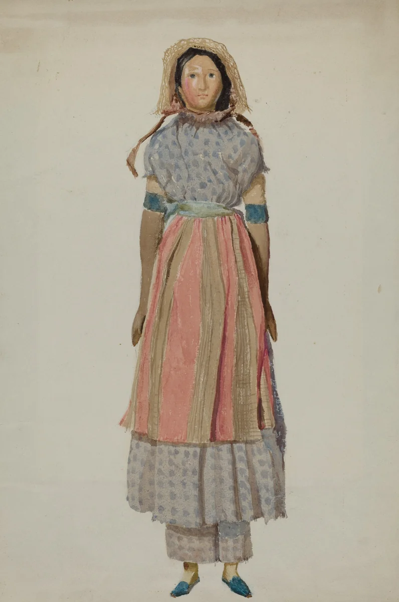 Doll by Kapousouz, index of american design, 1936