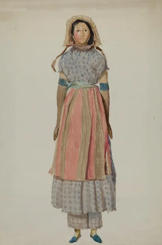 Doll by Kapousouz, index of american design, 1936