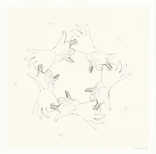 Untitled by Bruce Nauman, print, 1993-1994