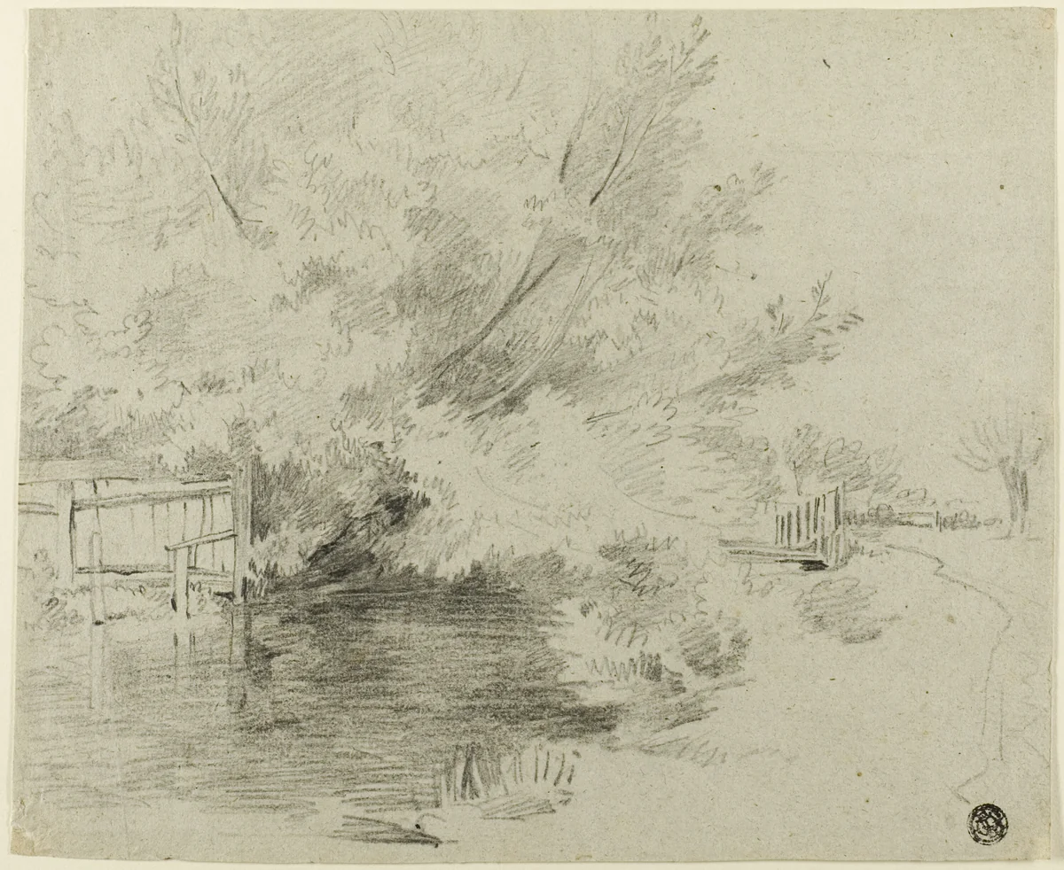 On the Mole by William Henry Hunt, drawing, 1810-1864