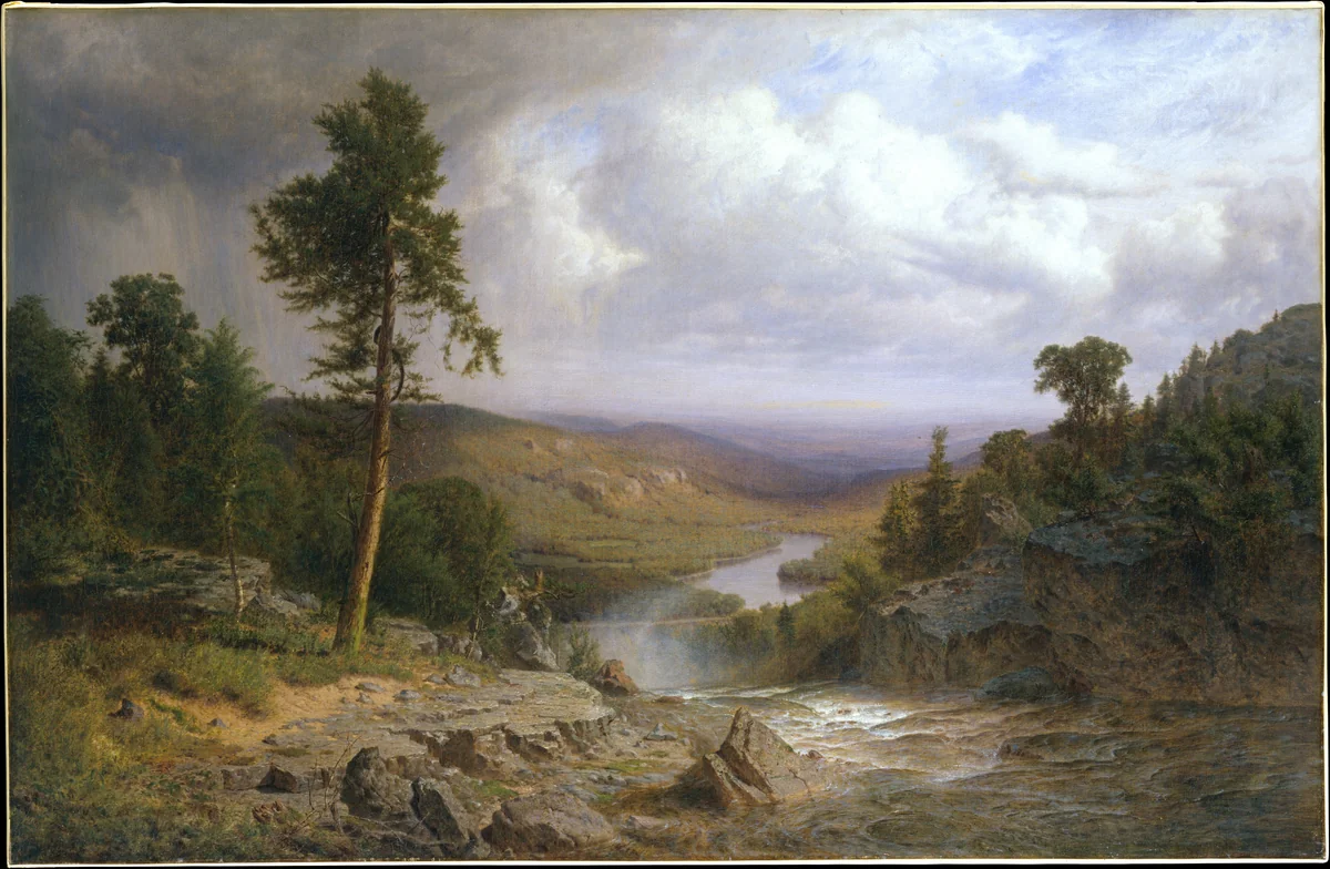 Tennessee by Alexander H. Wyant, artwork, 1866