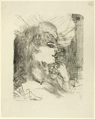 Anna Held, from Treize Lithographies by Henri de Toulouse-Lautrec, print, 1898