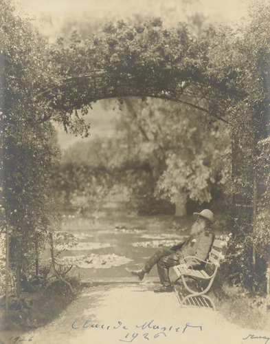 Claude Monet by Nickolas Muray, photograph, 1926