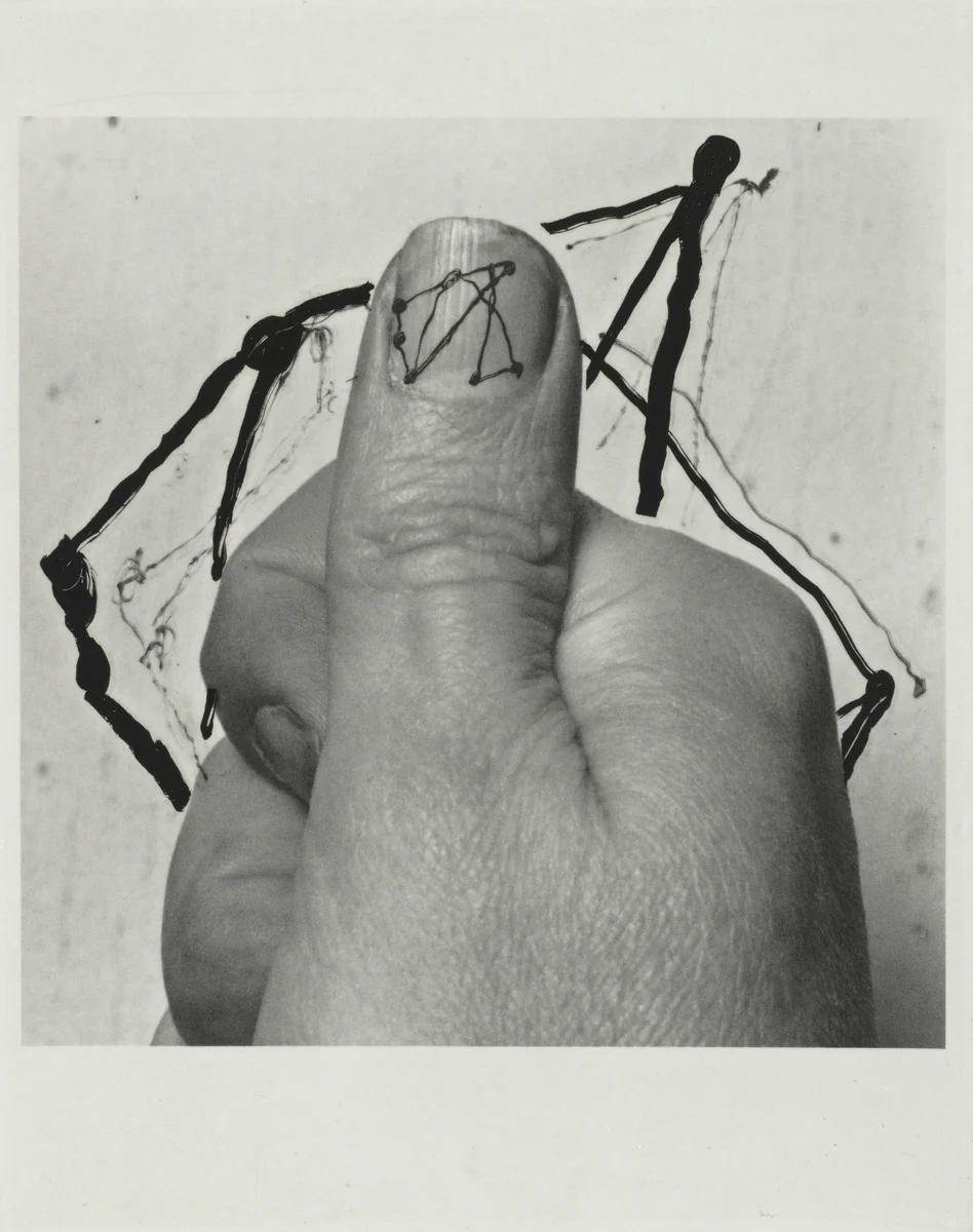 E. (All Thumbs) by Al Taylor, photograph, 1997