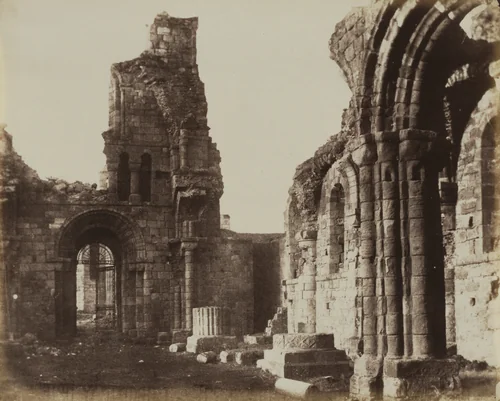 Lindisfarne by Robert Henry Cheney, photograph, 1848-1858