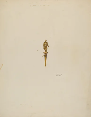 Watch Key by Harry Grossen, index of american design, 1938