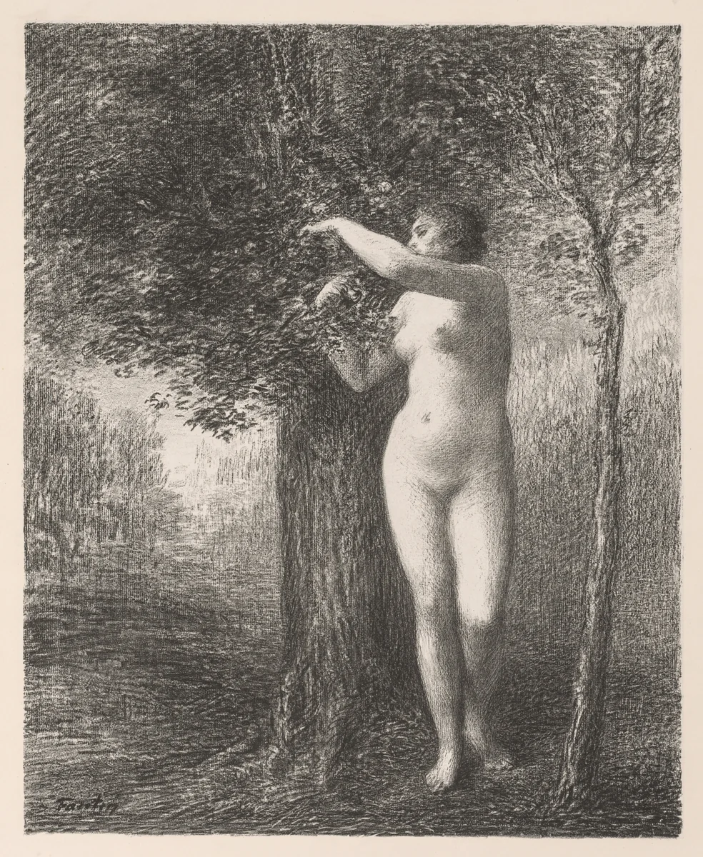 Eve by Henri Fantin-Latour, print, 1896