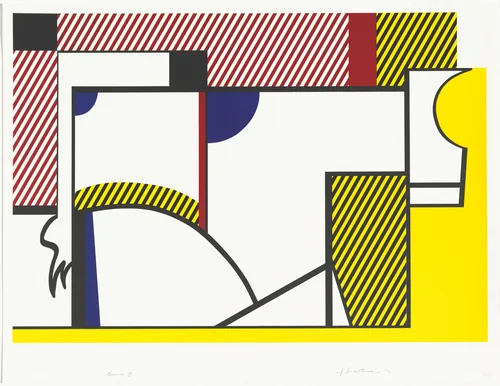 Bull IV by Roy Lichtenstein, print, 1973