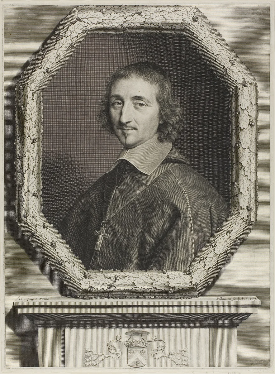 Ferdinand de Neufville by Robert Nanteuil, print, 1657