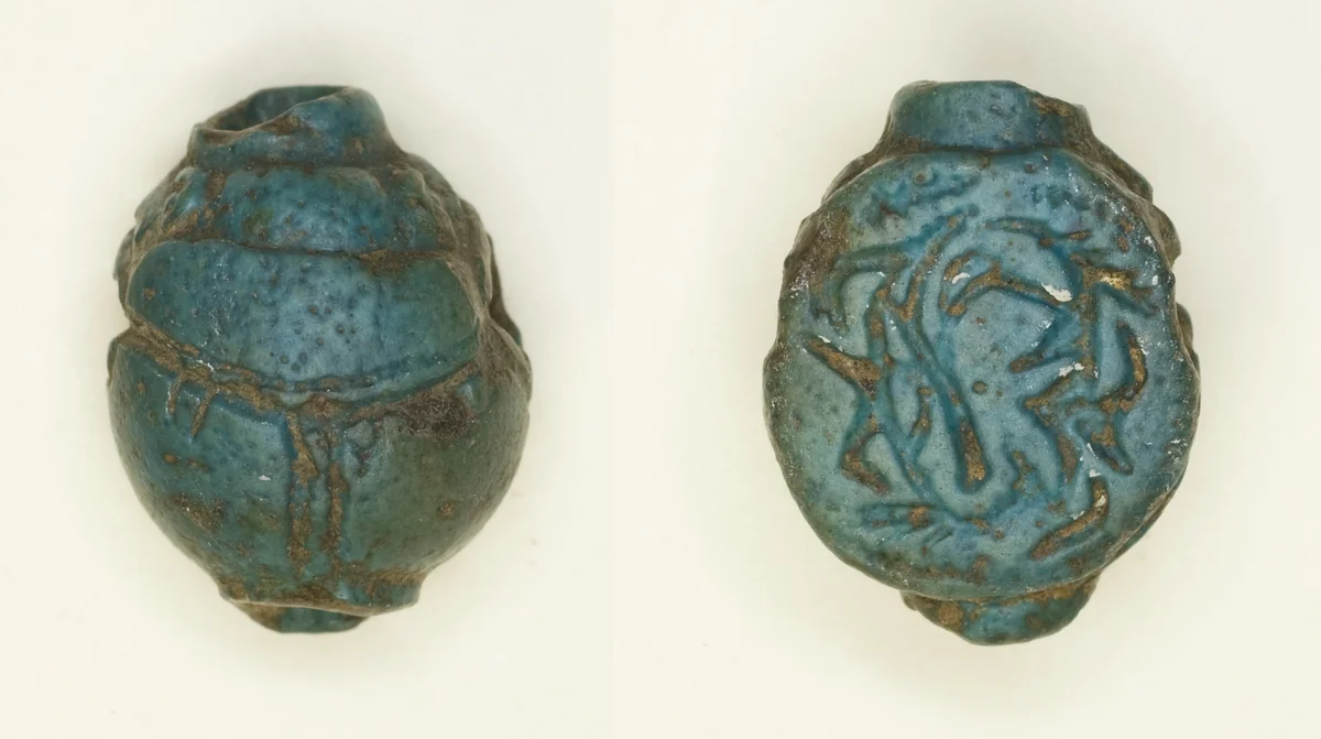 Scarab: Abstract Designs by Egyptian, other, -900--600