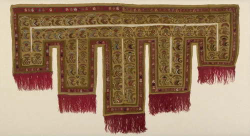 Loincloth Panel by Chimú, textile, 1250-1470